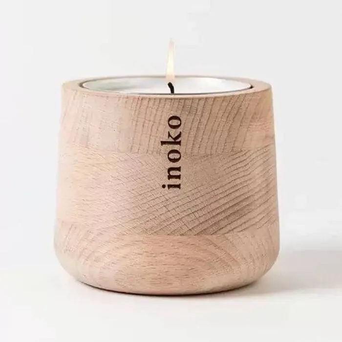 Inoko Australia | Timber Candle Vessel - Large