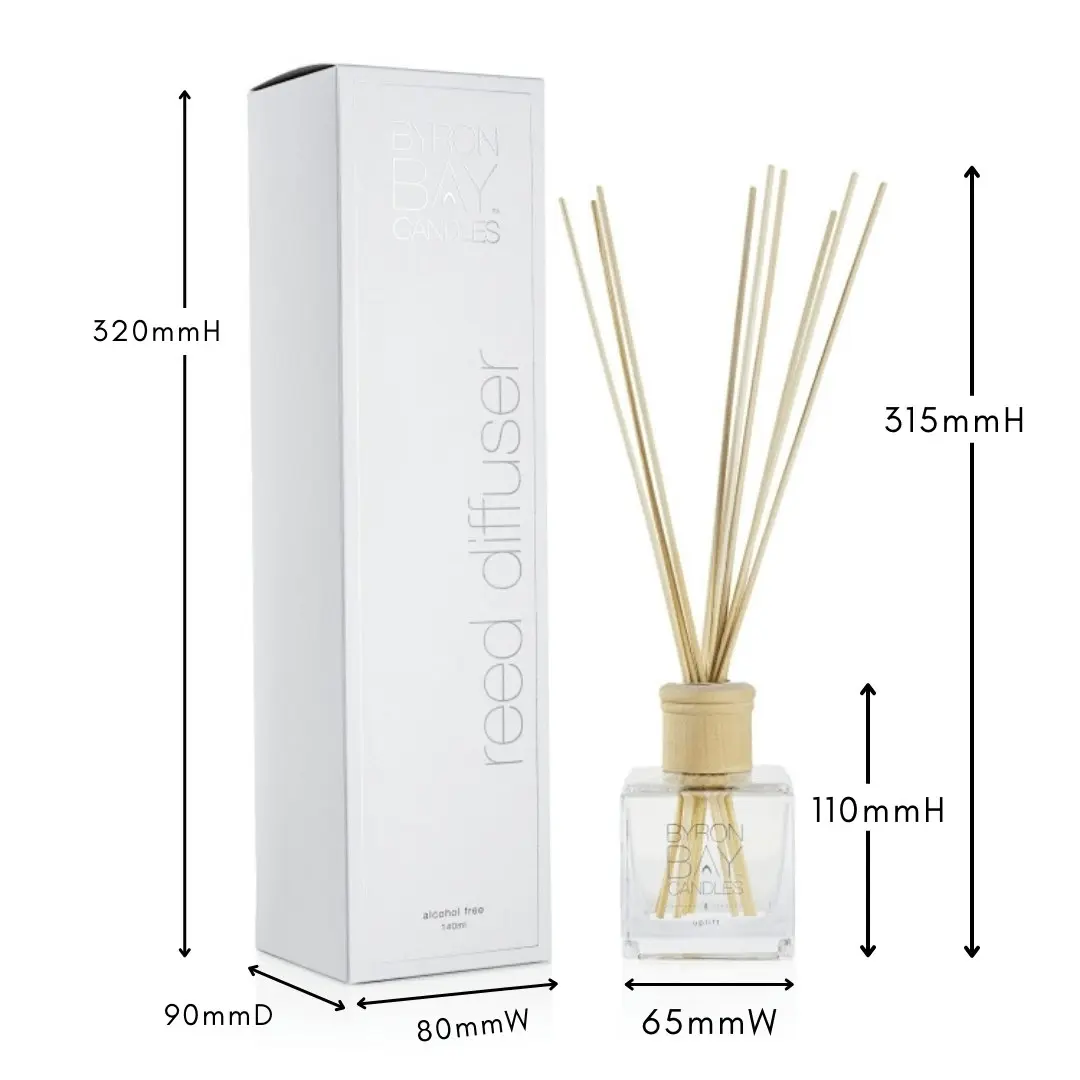 Byron Bay Candles | Fragrant Reed Diffuser - Vanilla Caramel