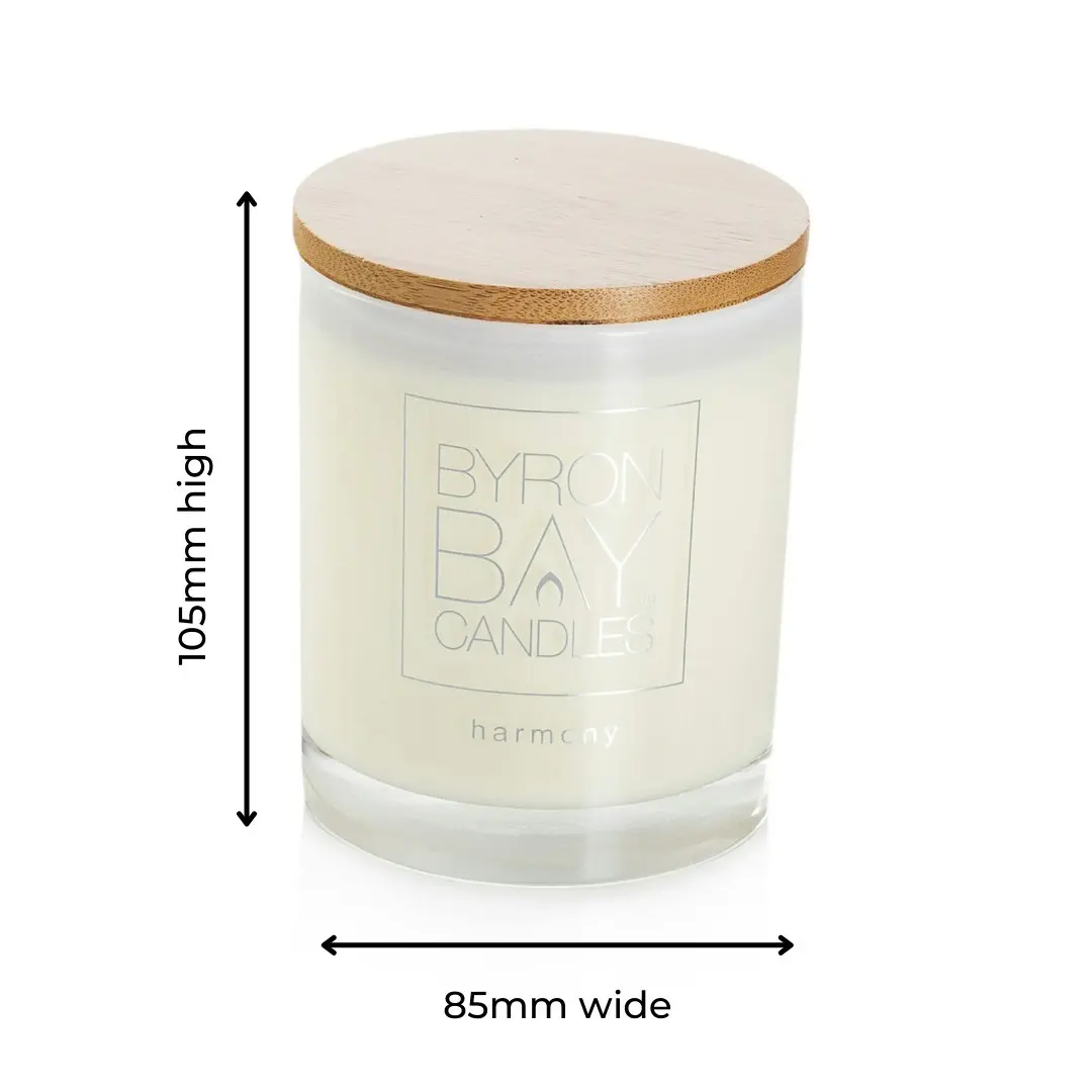 Byron Bay Candles| Large 50 Hour Pure Soy Candle - Wild Frangipani