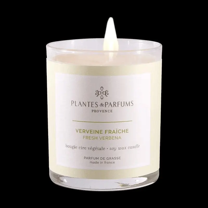 Plantes & Parfums | 180g Handcrafted Perfumed Candle - Fresh Verbena