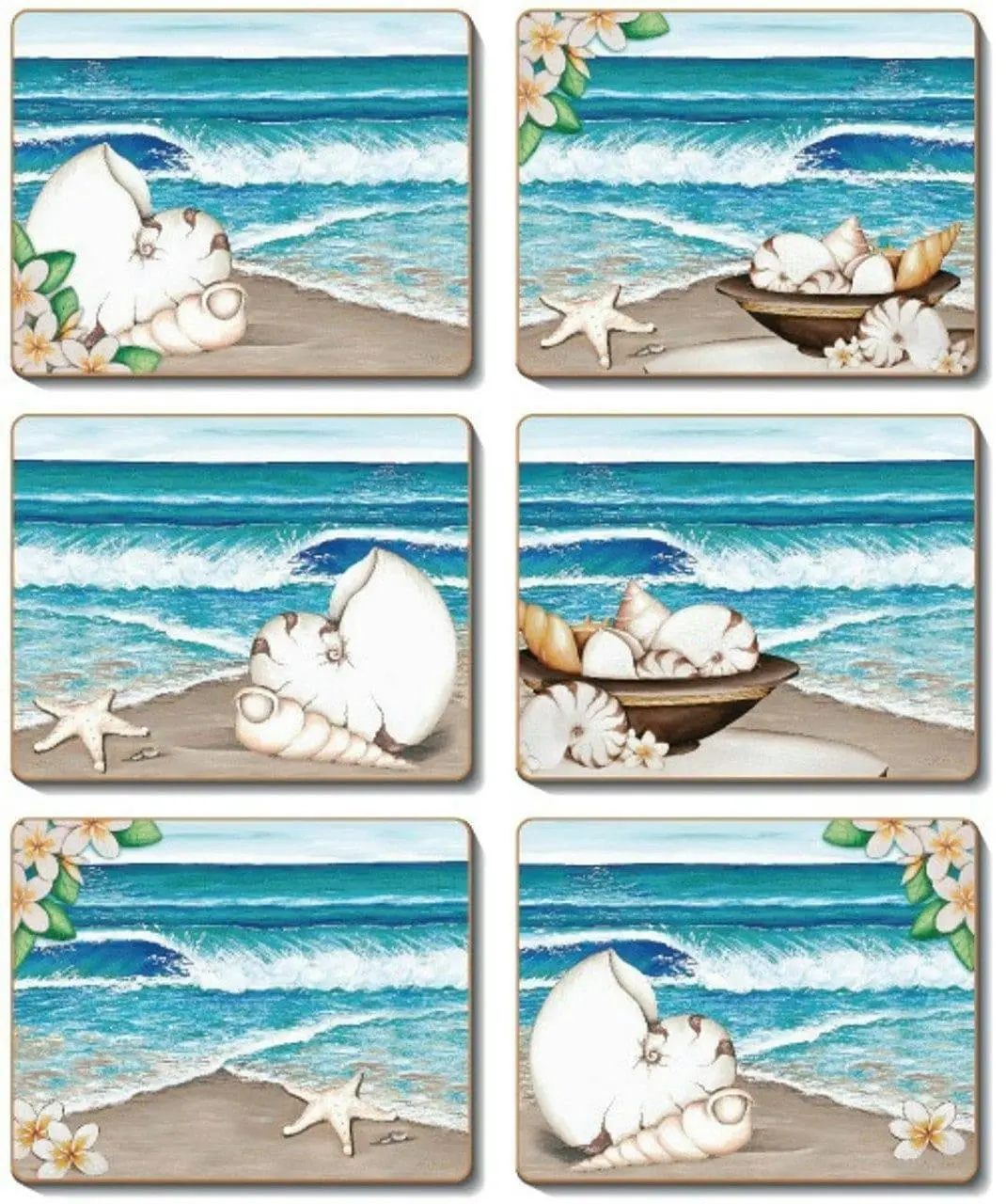 Cinnamon | Paradise Coasters Set of 6