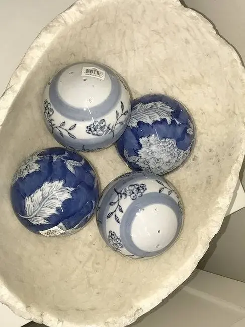 Floral 4 Ceramic Decorative Balls