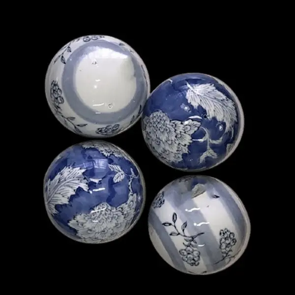 Floral 4 Ceramic Decorative Balls