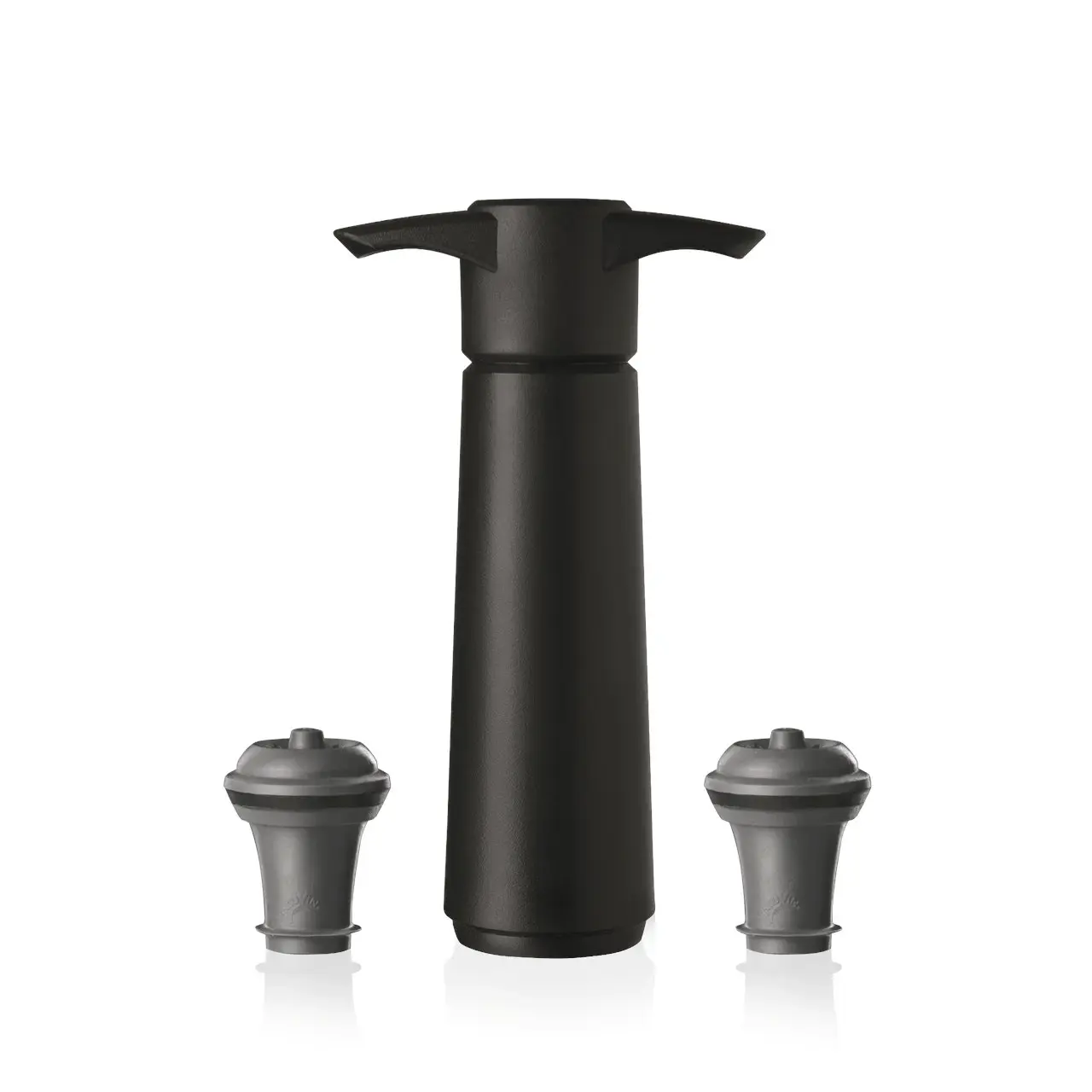 Vacu Vin | Wine Saver Pack Wine Saver Set(1 Pump, 2 Wine Stoppers) - Black