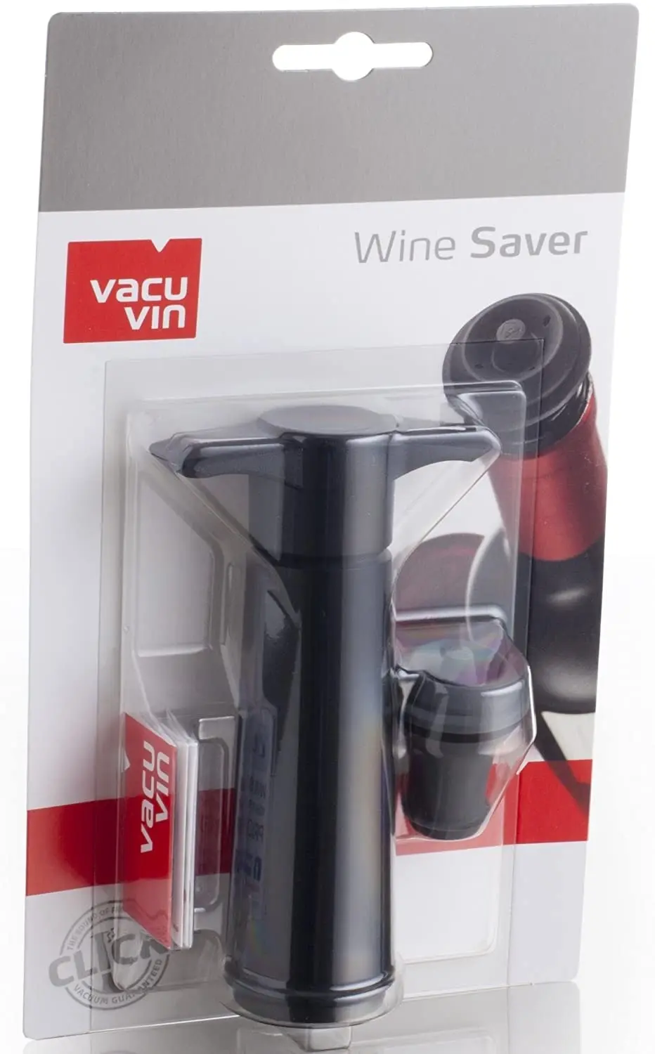 Vacu Vin | Wine Saver Pack Wine Saver Set - Black