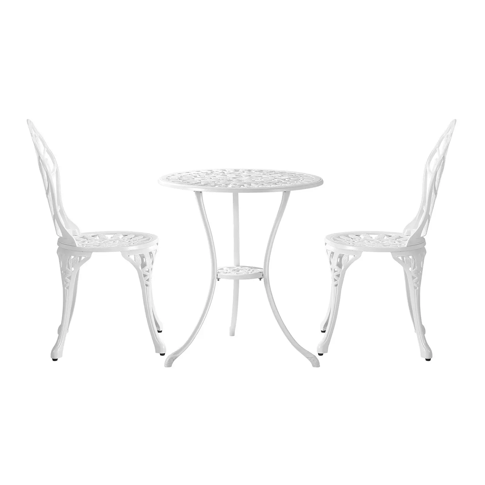 Livsip 3 Piece Outdoor Furniture Setting Chairs Table Bistro Patio Dining Set