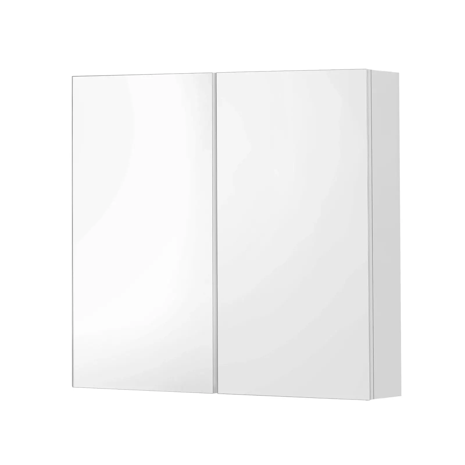 Welba Bathroom Mirror Cabinet Vanity Medicine Shaving Wall Storage 750mmx720mm