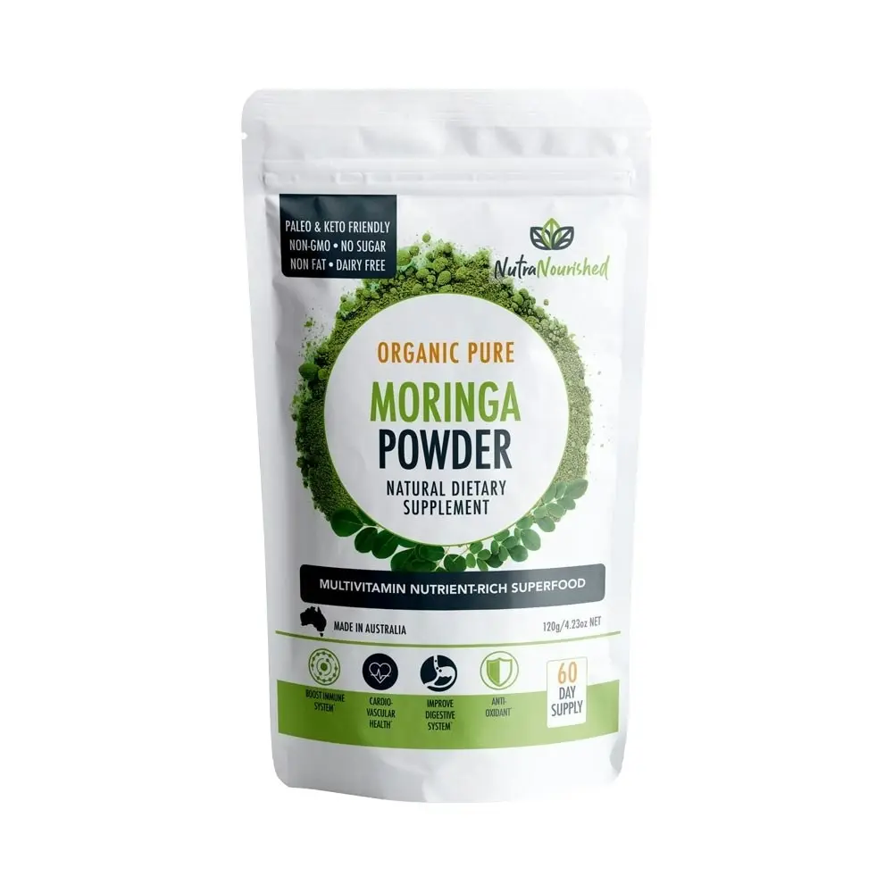 Organic Pure Moringa Leaf Powder