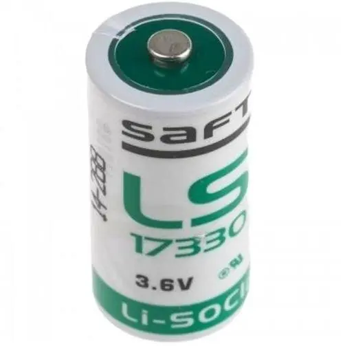 Saft Lithium Thionyl Chloride 3.6V, 2/3 A Battery