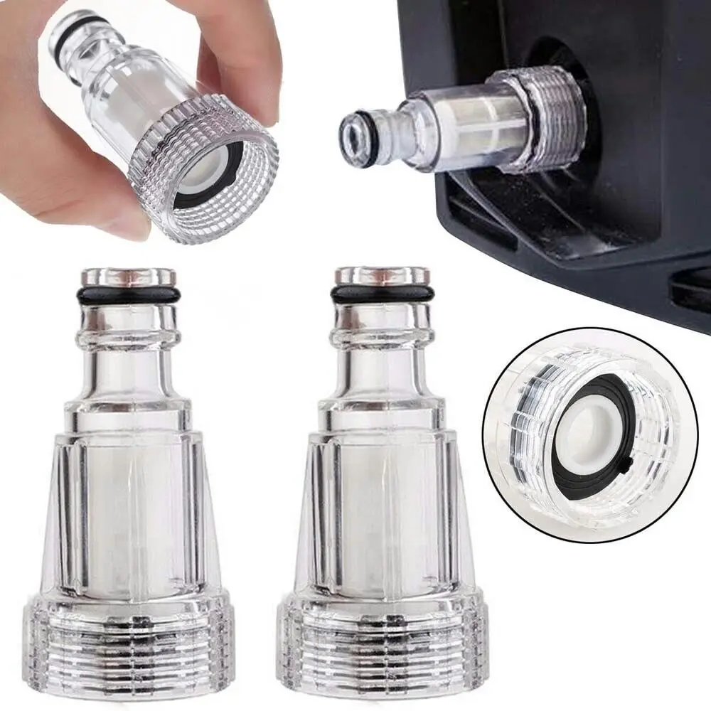 2PCS High-Pressure Car Clean Washer Water Filter Connection Fitting Tool Set