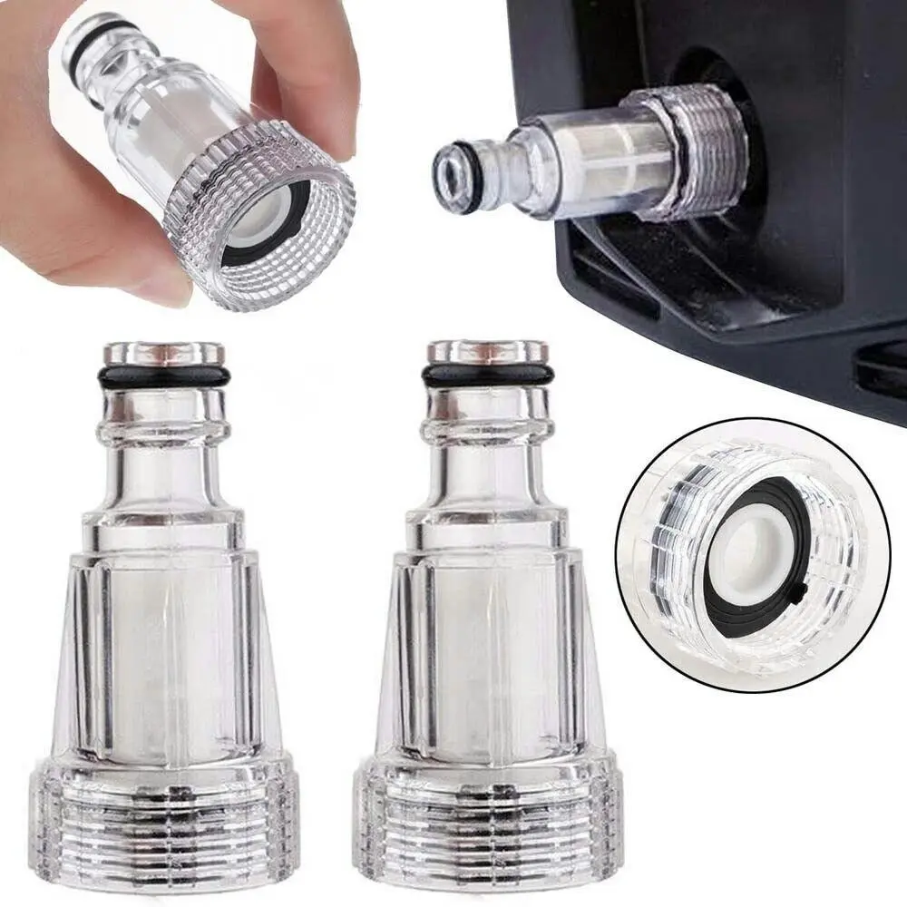 2PCS High-Pressure Car Clean Washer Water Filter Connection Fitting Tool Set