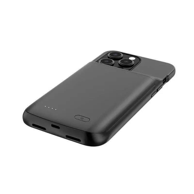 For iPhone 14 Plus Battery Cover Power Bank Charger Case