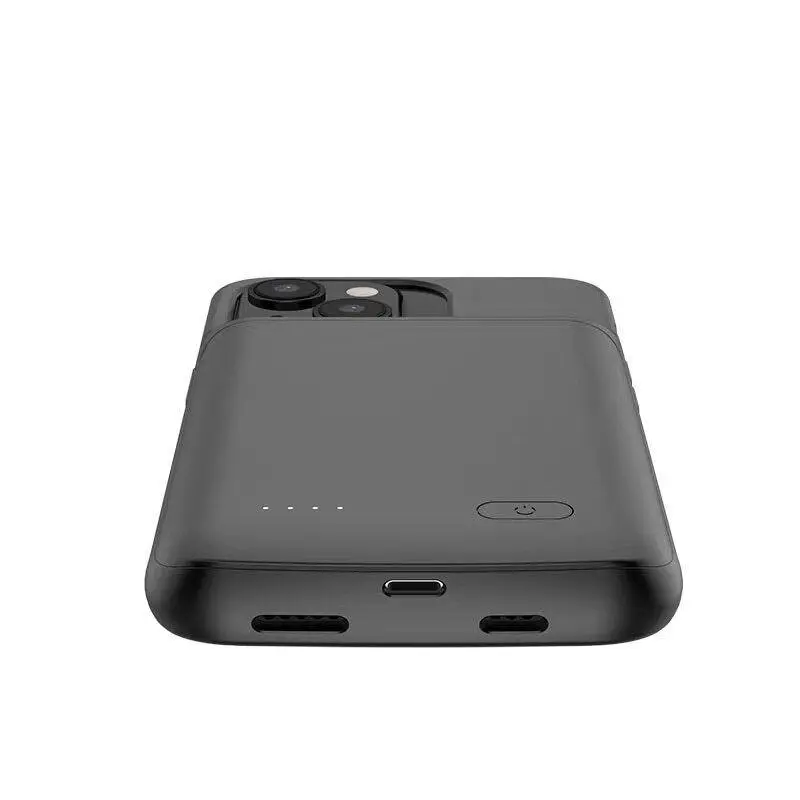 For iPhone 14 Plus Battery Cover Power Bank Charger Case