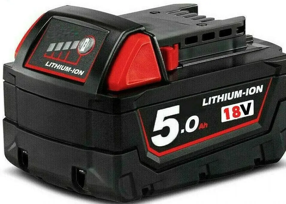 [2 Pack] Milwaukee M18 Compatible 18V XC 5.0Ah Batteries