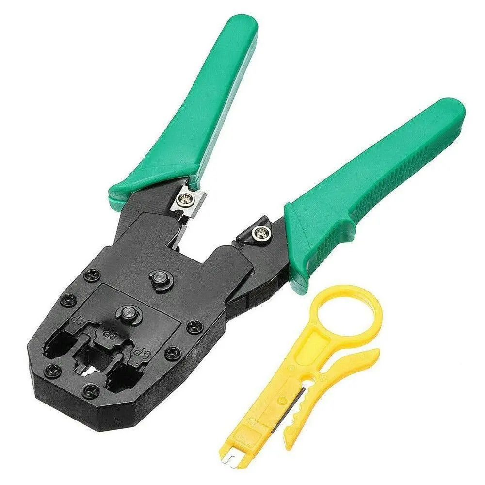 Lan Network Cable Tool Tester Crimper RJ45 Ethernet LAN Kit Crimping Set CAT 5 6