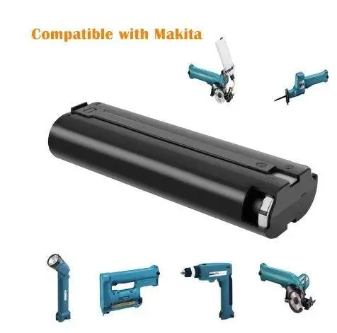 [2 Pack] 7.2V Makita Compatible Battery | 7000 3500mAh Ni-CD Battery