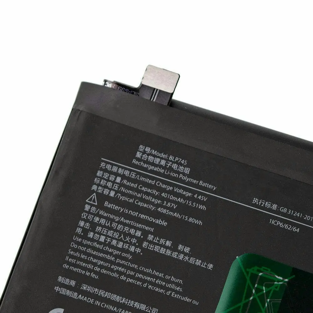 Replacement Battrey for OnePlus 7T Pro 4010mAh