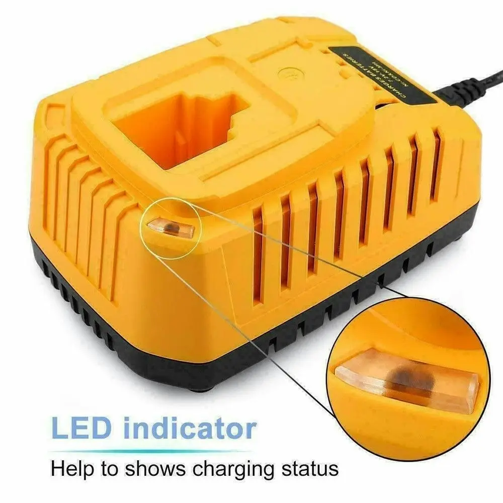 Battery Charger for Dewalt 7.2V 9.6V 12V 14.4V 18V Ni-Cd Ni-MH 240V stock