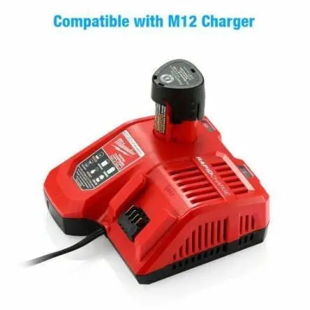 12V 3.5Ah For Milwaukee M12 M12B3 LITHIUM Cordless Battery 48-11-2401 2440 3.5A