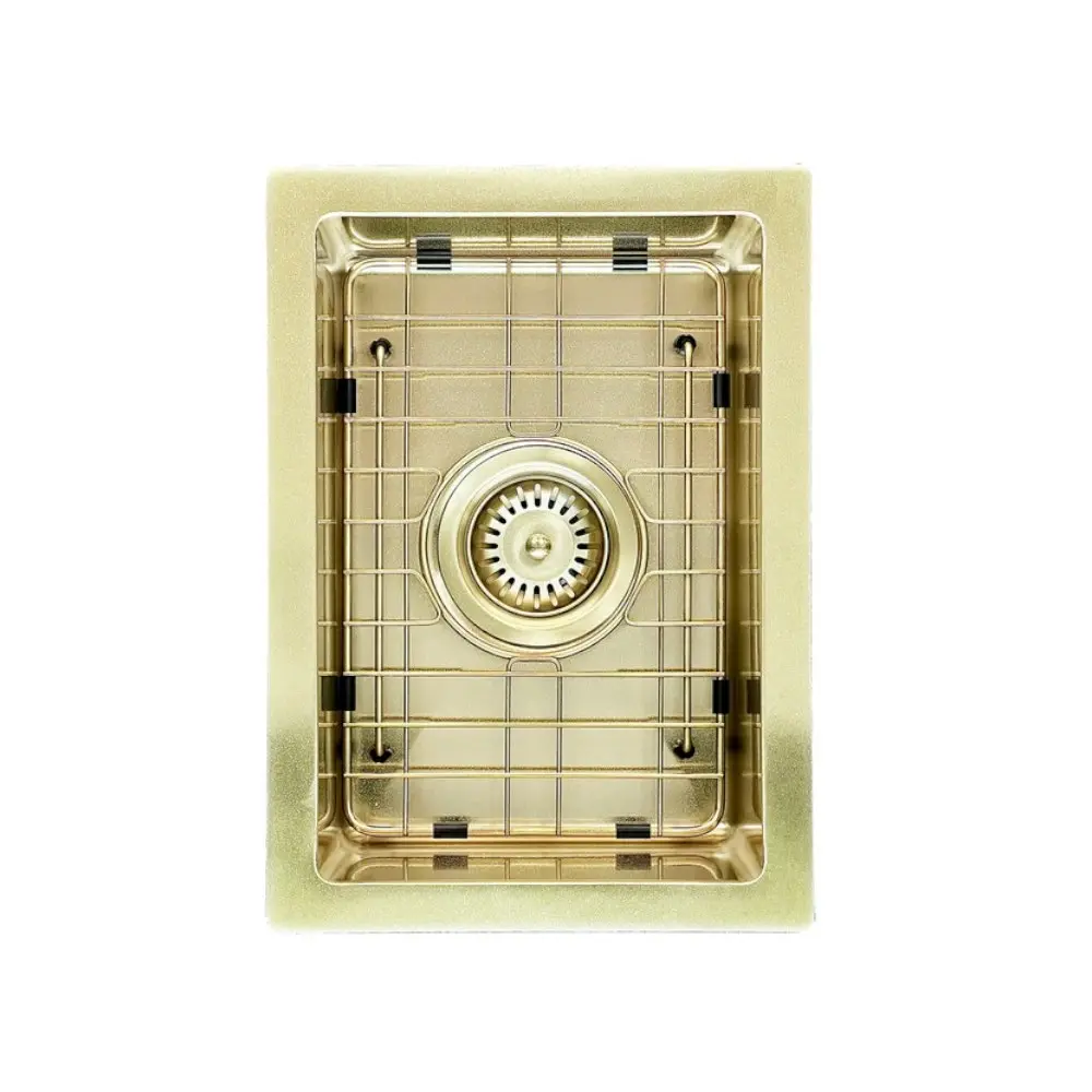 Meir Lavello Protection Grid for MKSP-S322222 Brushed Bronze Gold GRID-09-BB