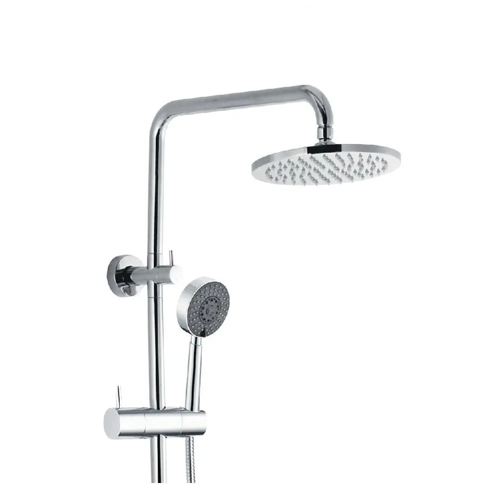 Fienza Isabella Multifunction Twin Rail Shower Chrome 455104