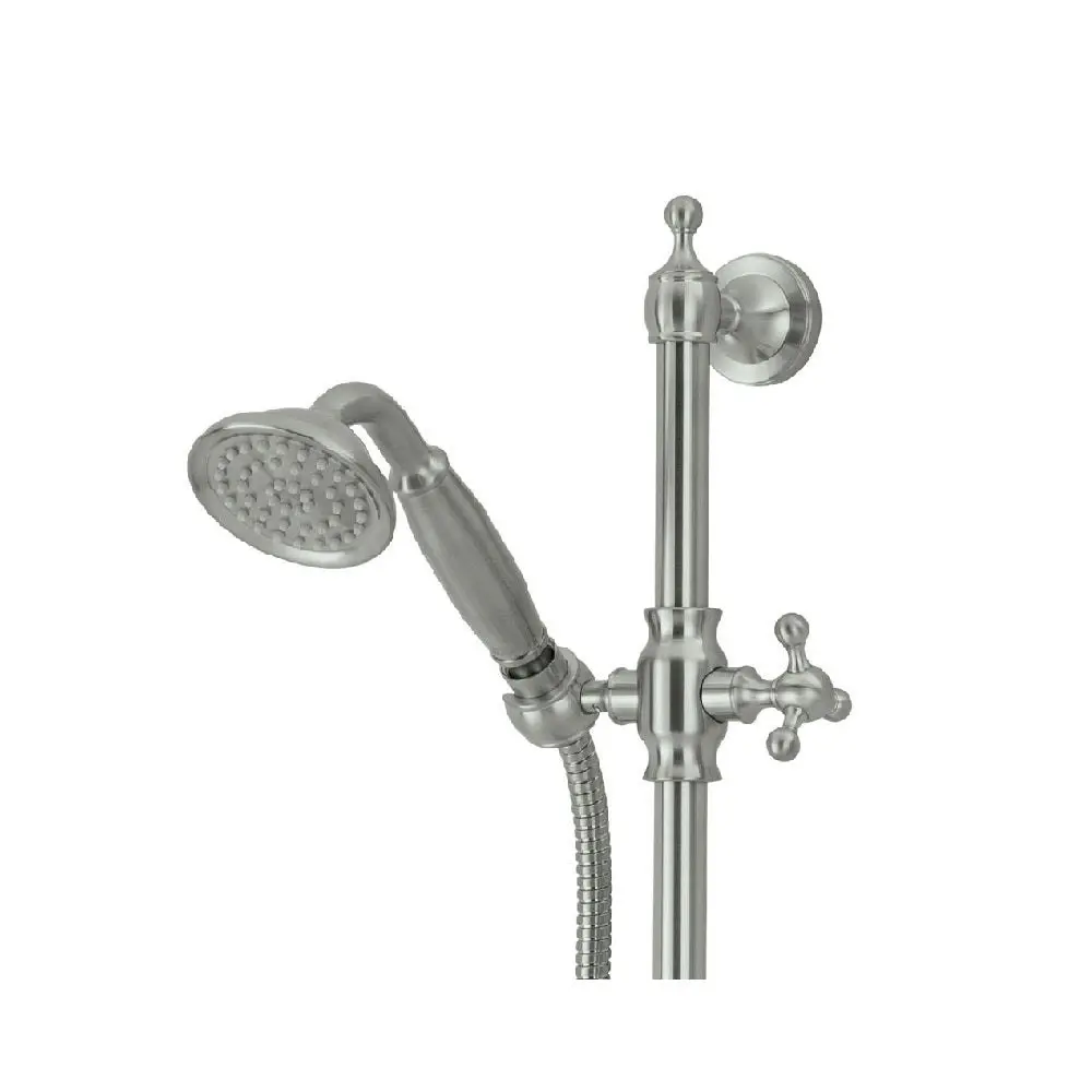 Fienza Lillian Lever Rail Shower Set Brushed Nickel 339103BN