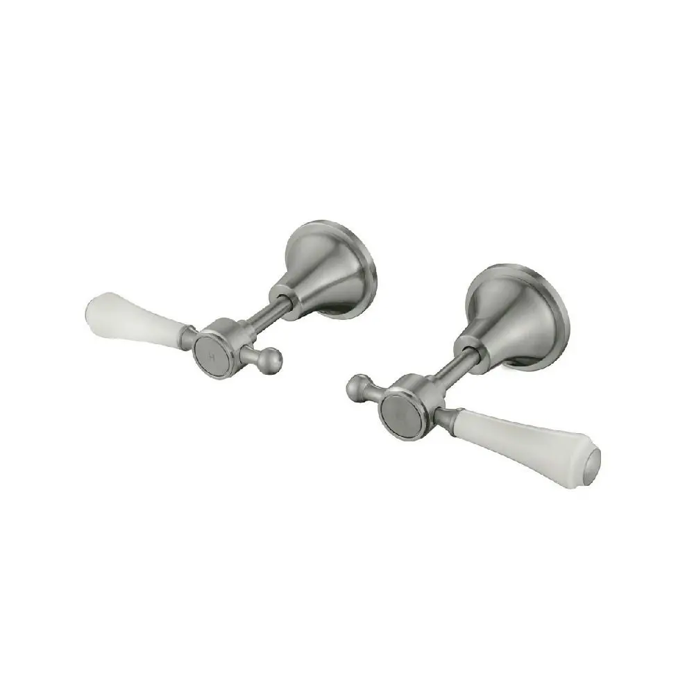 Fienza Lillian Lever Rail Shower Set Brushed Nickel 339103BN