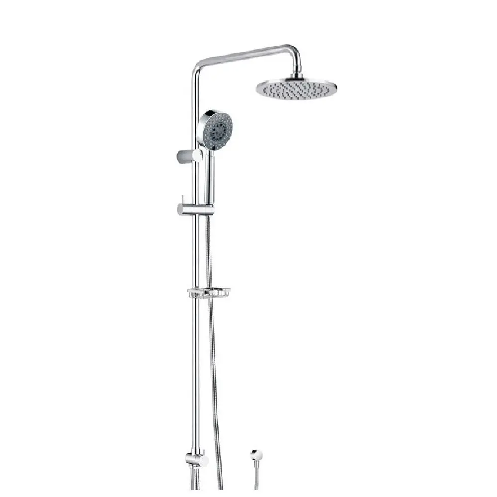 Fienza Michelle Twin Shower Rail (Bottom Inlet) Chrome 455101A