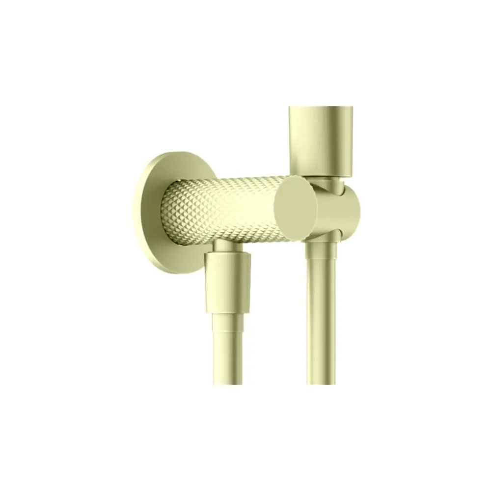 Nero Opal Shower Bracket Brushed Gold NR251905cBG