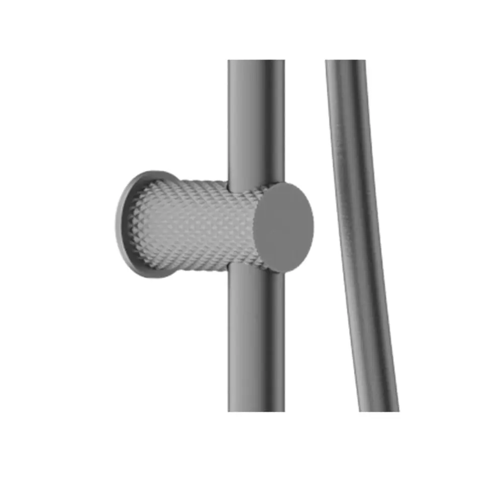 Nero Opal Shower Rail Graphite NR251905dGR