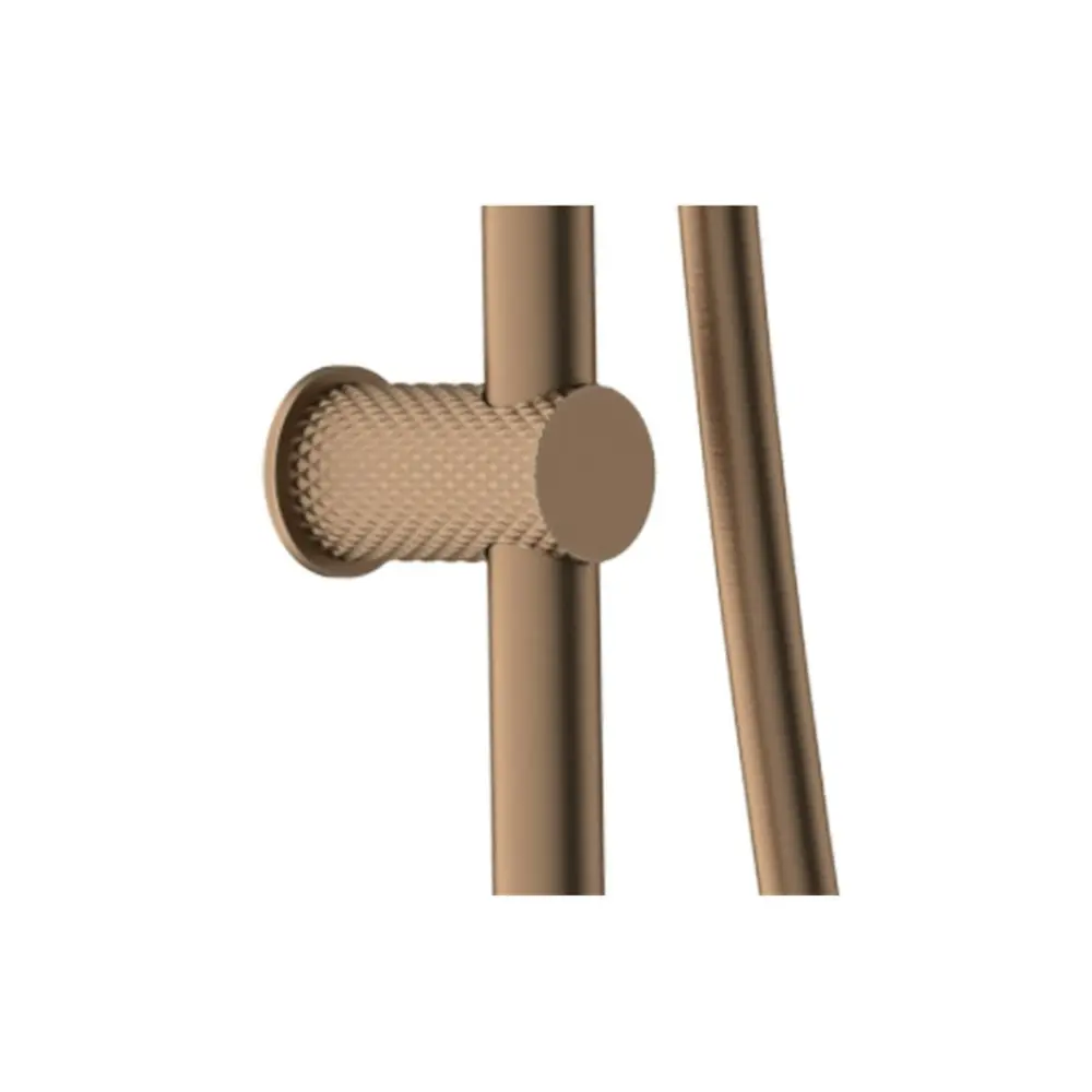 Nero Opal Shower Rail Brushed Bronze NR251905dBZ