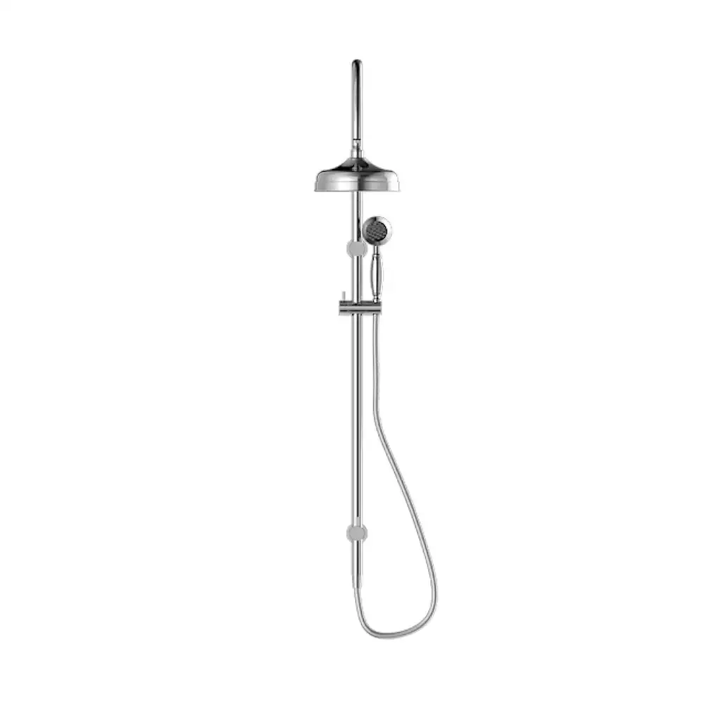 Nero York Twin Shower with Metal Hand Shower Chrome NR69210502CH