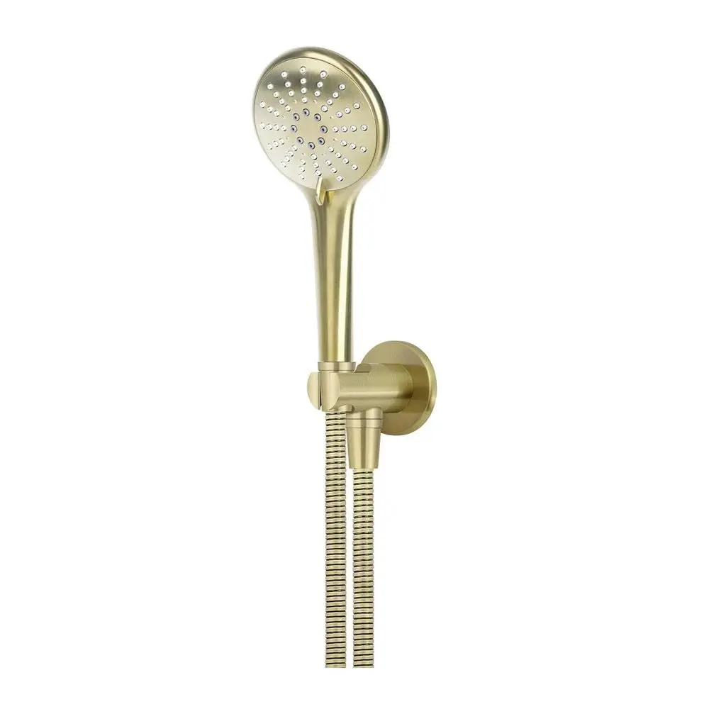 Meir Round Hand Shower on Fixed Bracket Tiger Bronze MZ08-PVDBB