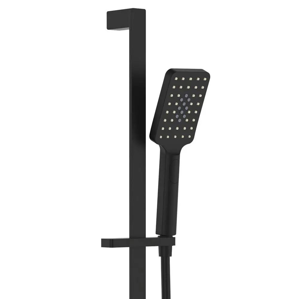 Fienza Tono Rail Shower Matte Black 444116B