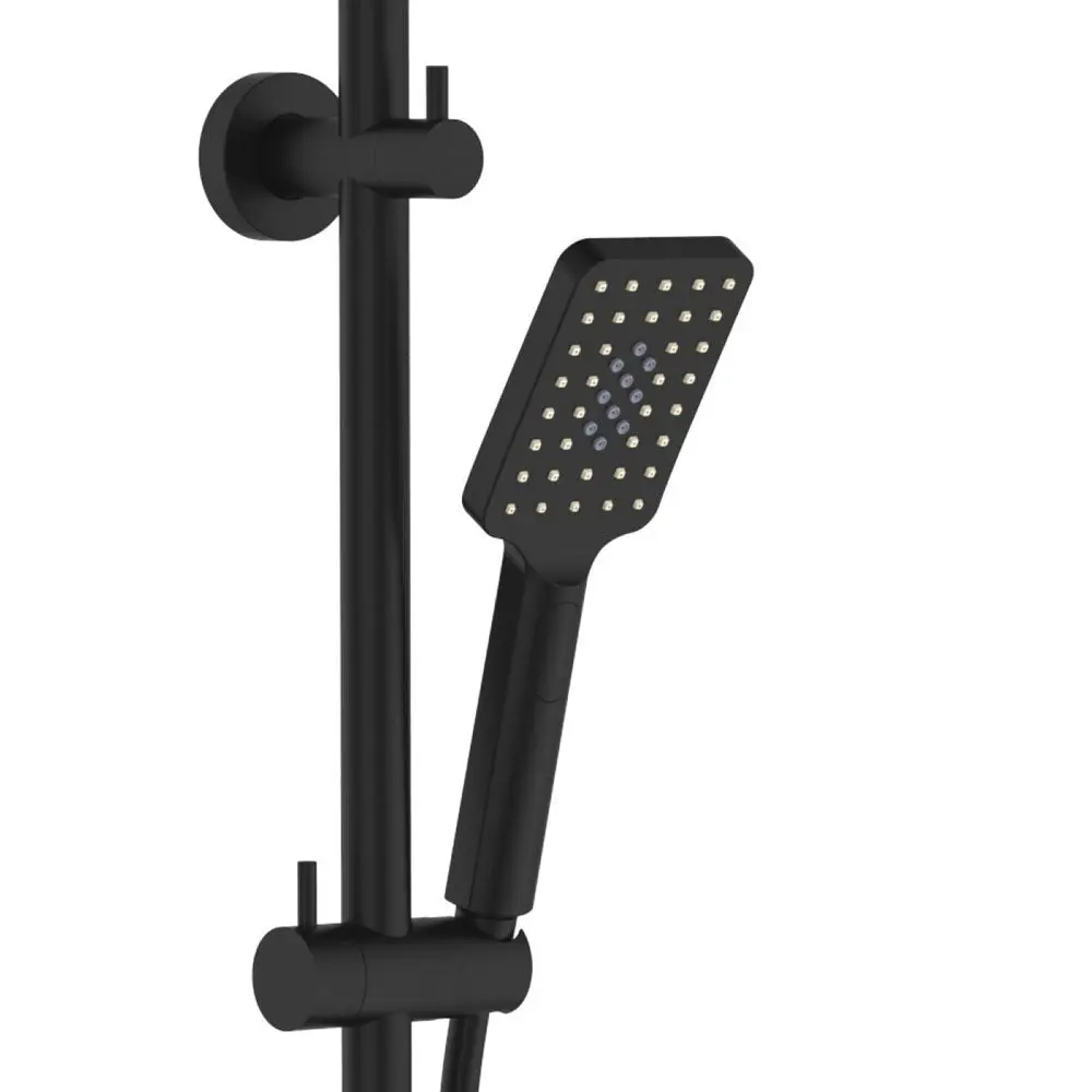 Fienza Tono Twin Shower Matte Black 455116B