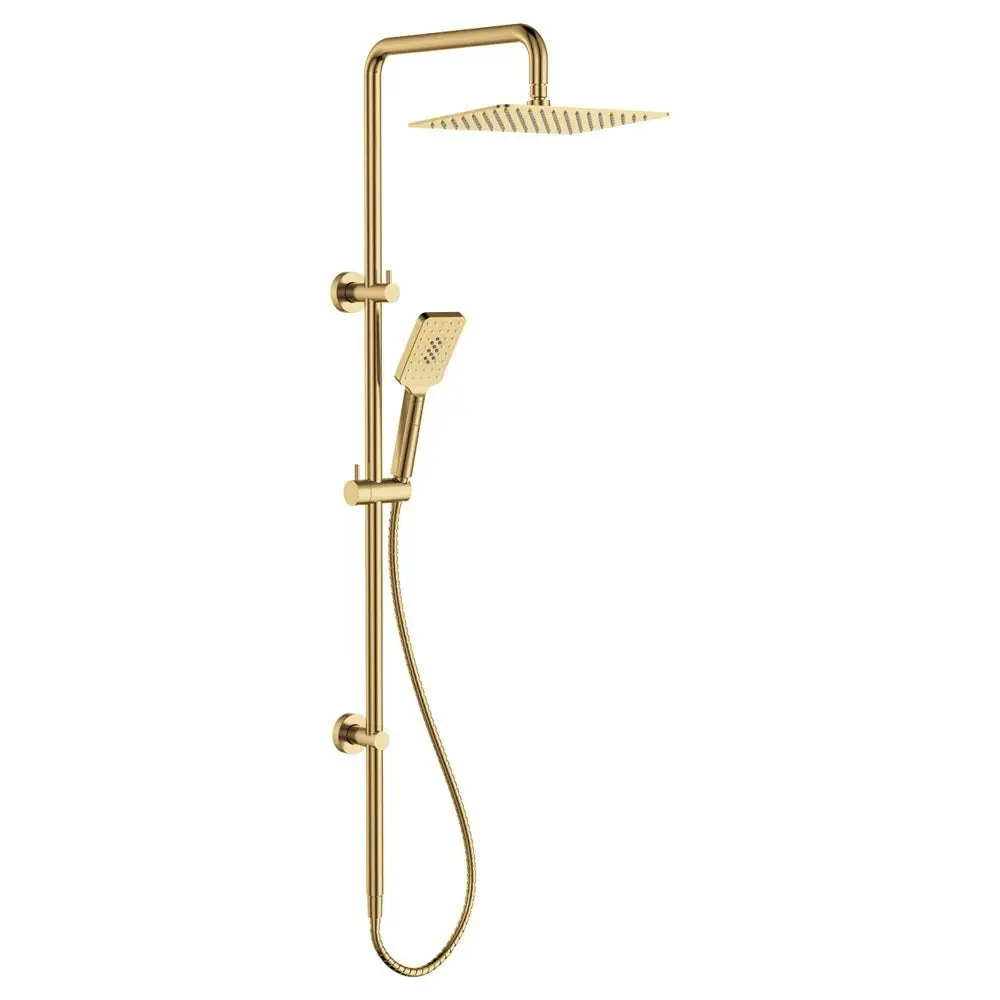 Fienza Tono Twin Shower Urban Brass 455116UB