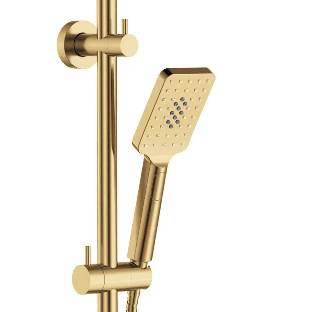 Fienza Tono Twin Shower Urban Brass 455116UB