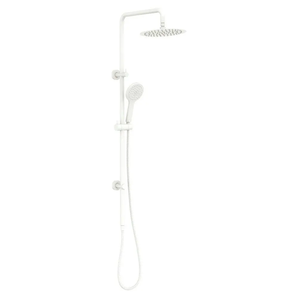 Fienza Kaya Twin Shower Matte White 455109MW