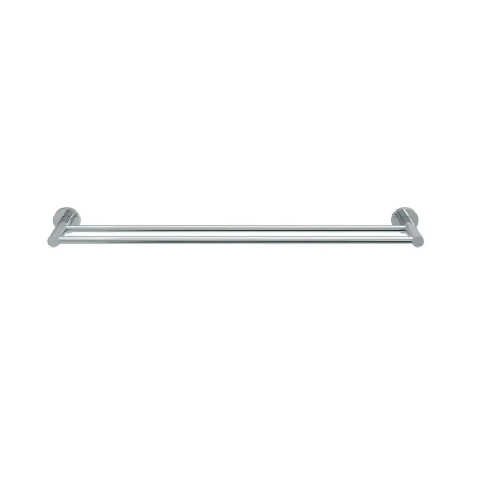 Meir Double Towel Rail 600mm Chrome MR01-R-C