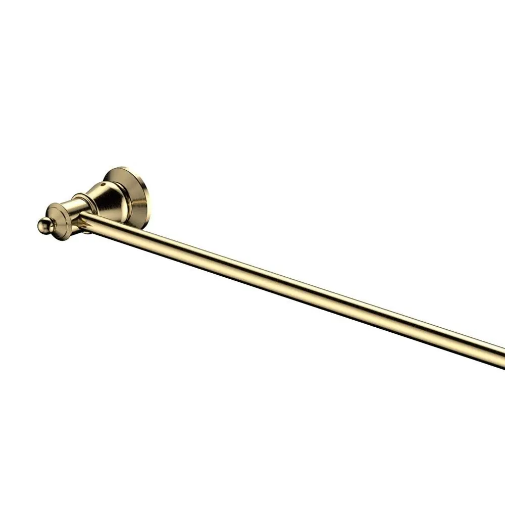 Fienza Lillian Single Towel Rail Urban Brass 81001UB