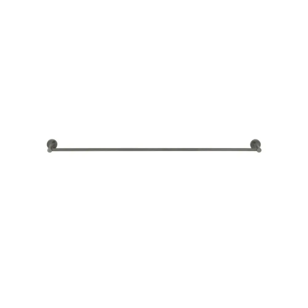 Meir Round Single Towel Rail 900mm Shadow MR01-SR90-PVDGM