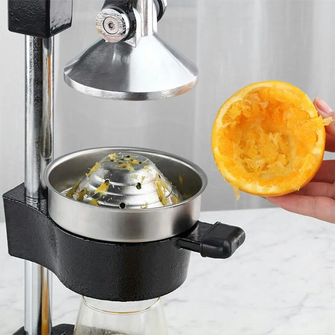 Soga Commercial Manual Juicer Hand Press Juice Extractor Squeezer Orange Citrus Black