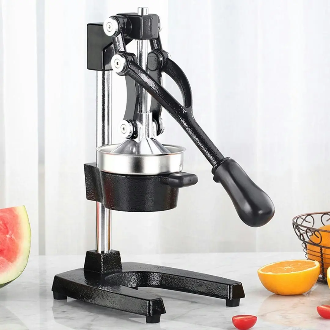 Soga Commercial Manual Juicer Hand Press Juice Extractor Squeezer Orange Citrus Black