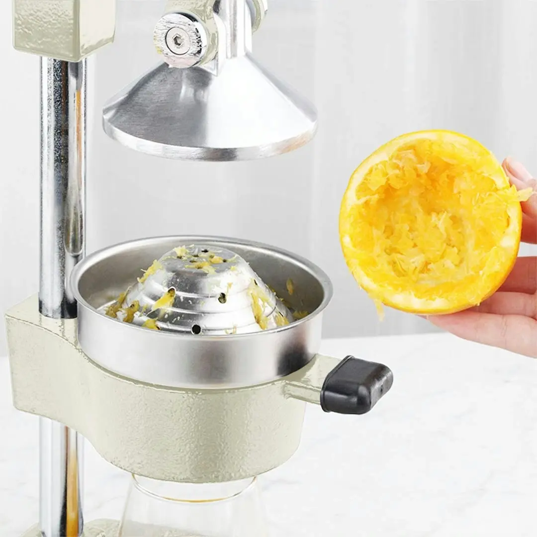 Soga Commercial Manual Juicer Hand Press Juice Extractor Squeezer Orange Citrus White