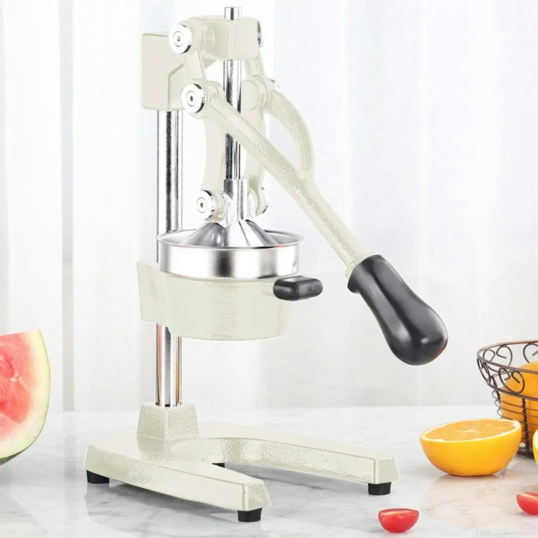 Soga Commercial Manual Juicer Hand Press Juice Extractor Squeezer Orange Citrus White