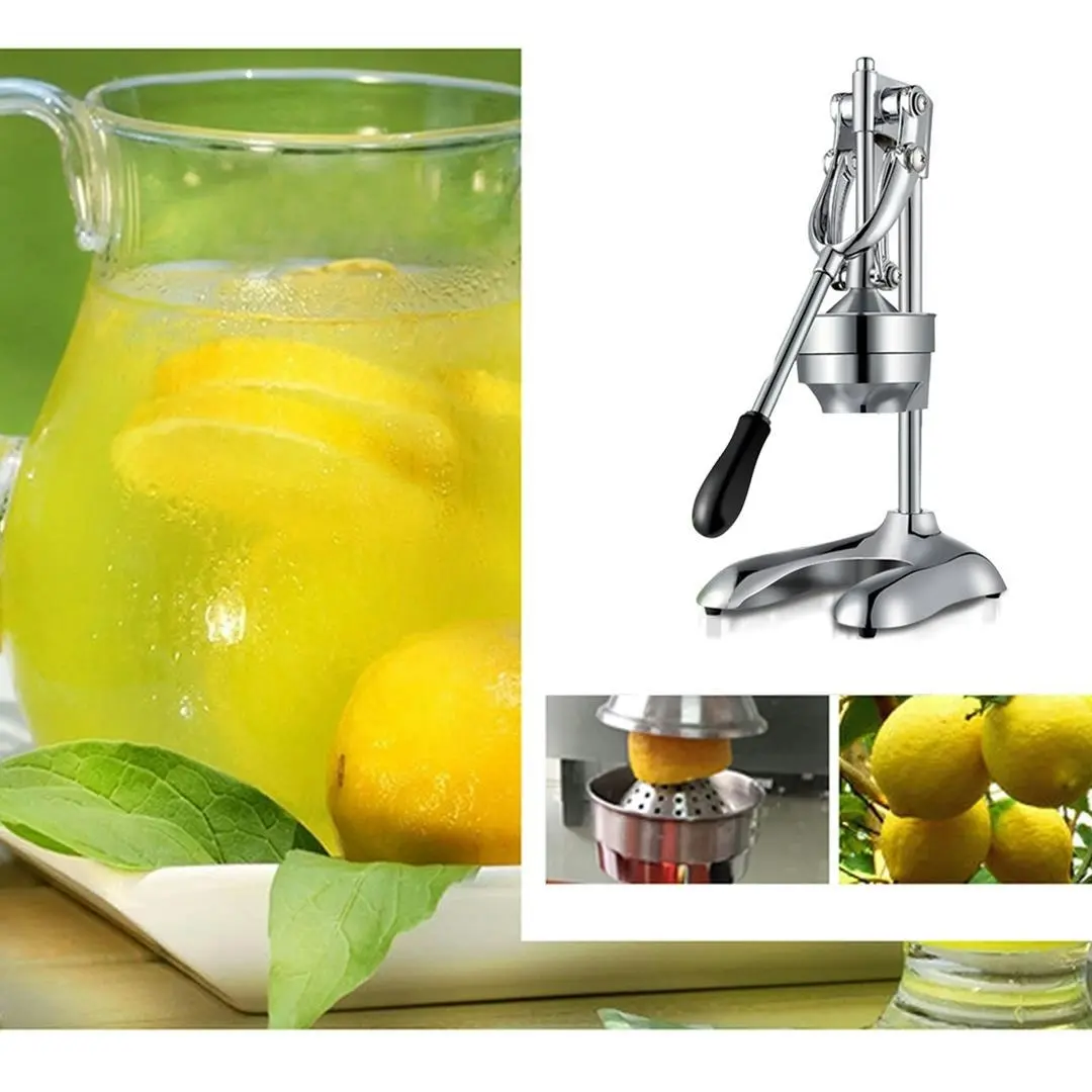 Soga Stainless Steel Manual Juicer Hand Press Juice Extractor Squeezer Orange Citrus