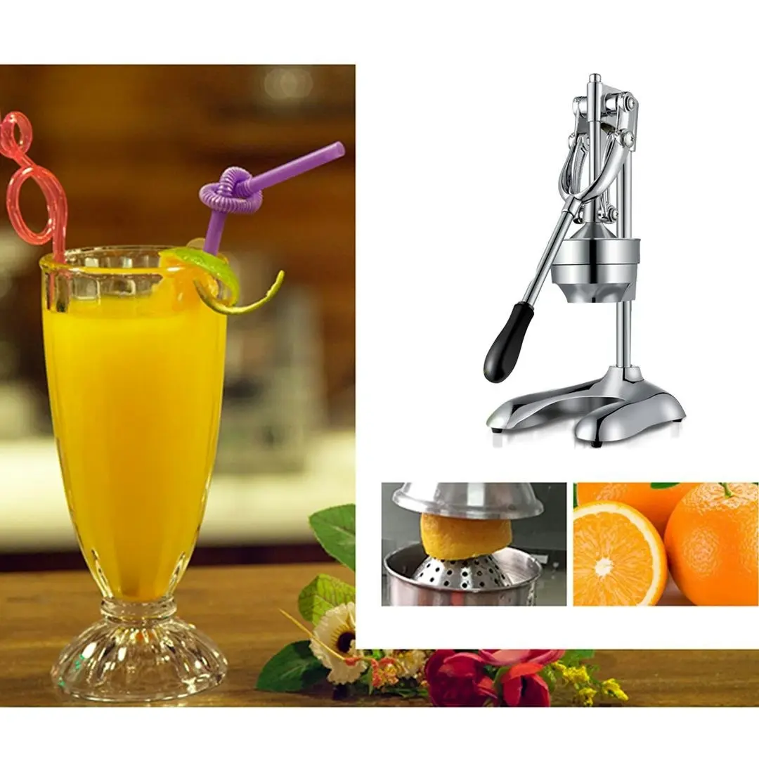 Soga Stainless Steel Manual Juicer Hand Press Juice Extractor Squeezer Orange Citrus