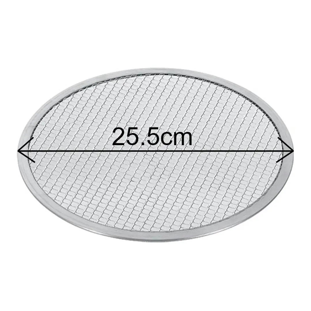 Soga 10-inch Round Seamless Aluminium Nonstick Commercial Grade Pizza Screen Baking Pan