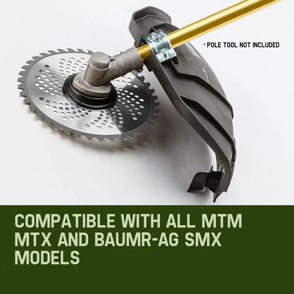 MTM Carbide Tipped 40 Tooth Brush Cutter Blade Whipper Snipper Brushcutter x2