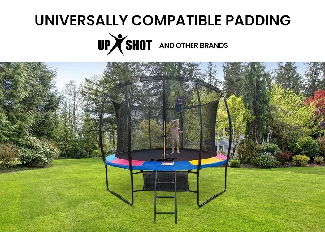 UP-SHOT 16ft Replacement Trampoline Safety Pad Padding Multi-Coloured